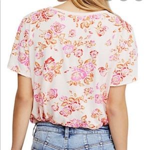 Free People Pink Tourist Tee